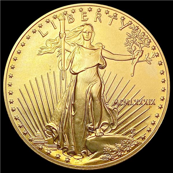 1989 1oz Gold $50 Eagle SUPERB GEM BU