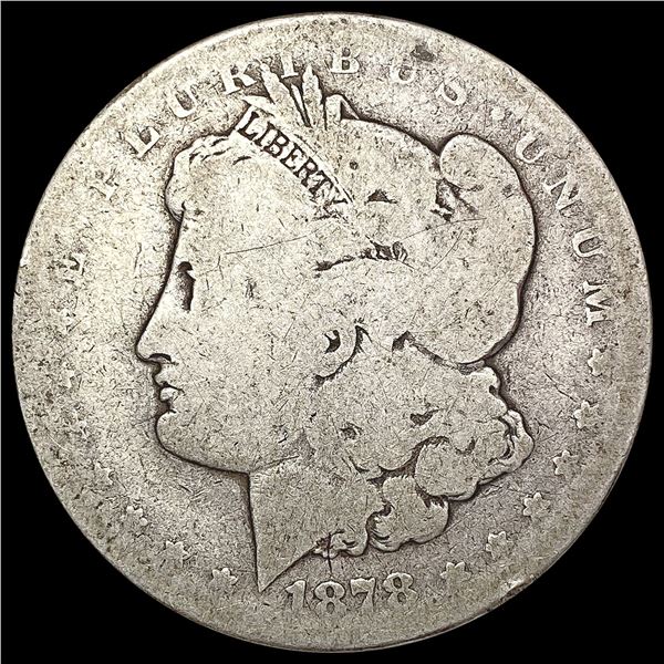 1878-CC Morgan Silver Dollar NICELY CIRCULATED