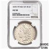 Image 1 : 1878 REV78 Morgan Silver Dollar NGC AU58