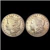 Image 1 : [2] 1883-S&1887 Morgan Silver Dollar UNCIRCULATED