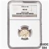 Image 1 : 1945-D Mercury Silver Dime NGC MS66