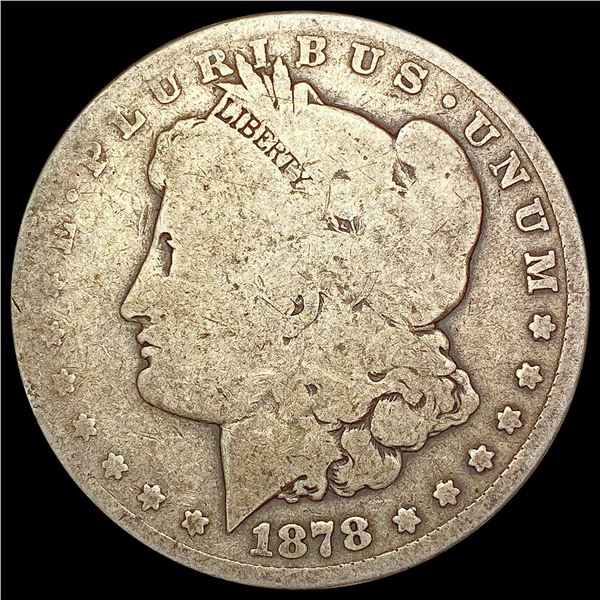 1878-CC Morgan Silver Dollar NICELY CIRCULATED