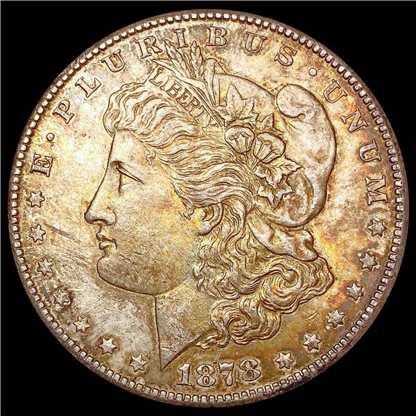 1878-S Morgan Silver Dollar CLOSELY UNCIRCULATED