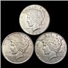 Image 1 : [3] 1922-D&1926-S Silver Peace Dollar HIGH GRADE