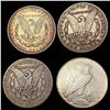 Image 2 : [4] 1897-1923 U.S. Silver Dollars HIGH GRADE