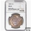 Image 1 : 1880-S Morgan Silver Dollar NGC MS63