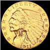 Image 1 : 1911 $2.50 Gold Quarter Eagle CLOSELY UNCIRCULATED