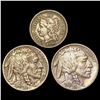 Image 1 : [3] 1876-1926 Varied Silver Coinage NEARLY UNCIRCULATED
