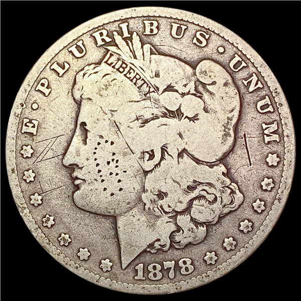 1878-CC Morgan Silver Dollar NICELY CIRCULATED