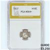 1837 Seated Liberty Half Dime PGA MS64+