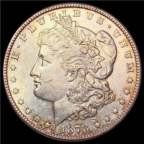 1878-S Morgan Silver Dollar CLOSELY UNCIRCULATED