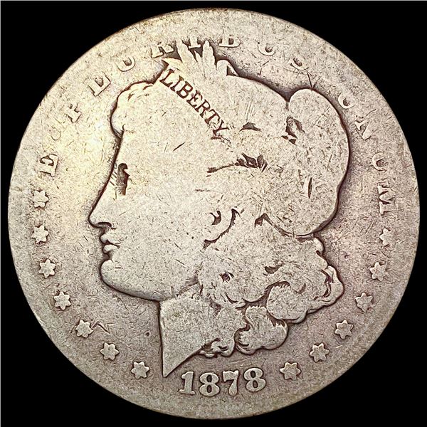 1878-CC Morgan Silver Dollar NICELY CIRCULATED