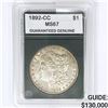 1892-CC Morgan Silver Dollar GG MS67