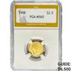 1908 $2.50 Gold Quarter Eagle PGA MS65