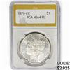 1878-CC Morgan Silver Dollar PGA MS64 PL