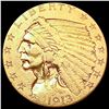Image 1 : 1913 $2.50 Gold Quarter Eagle CLOSELY UNCIRCULATED