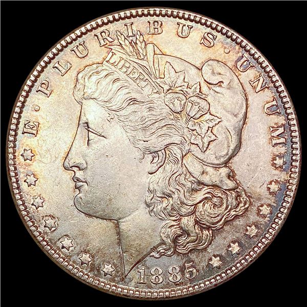 1885 Morgan Silver Dollar CLOSELY UNCIRCULATED