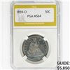 Image 1 : 1859-O Seated Liberty Half Dollar PGA MS64