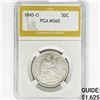 Image 1 : 1845-O Seated Liberty Half Dollar PGA MS60