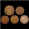 Image 2 : [5] 1863-1884 Varied U.S. Coinage HIGH GRADE