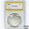 1889-S Morgan Silver Dollar PGA MS63