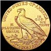 Image 2 : 1927 $2.50 Gold Quarter Eagle CLOSELY UNCIRCULATED