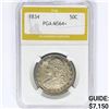 1834 Capped Bust Half Dollar PGA MS64+