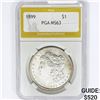 Image 1 : 1899 Morgan Silver Dollar PGA MS63