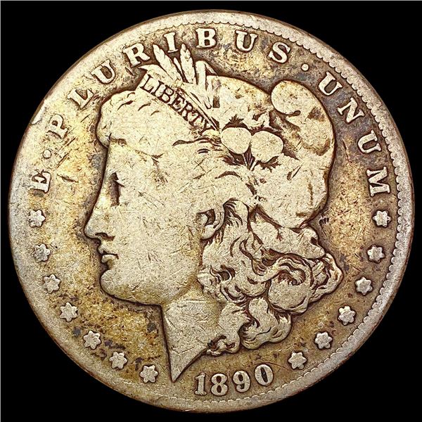 1890-CC Morgan Silver Dollar NICELY CIRCULATED
