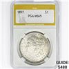 1897 Morgan Silver Dollar PGA MS65