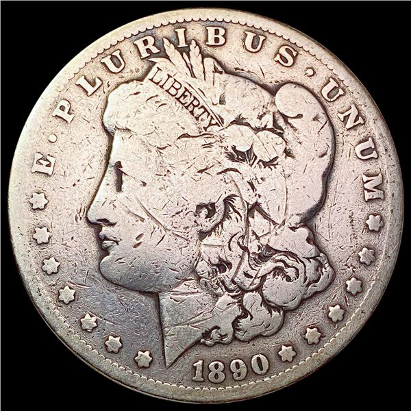 1890-CC Morgan Silver Dollar NICELY CIRCULATED
