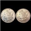 Image 1 : [2] 1880-O&1891 Morgan Silver Dollar UNCIRCULATED