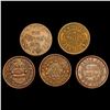 Image 2 : [5] 1863 Varied Tokens HIGH GRADE