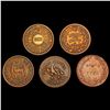 Image 2 : [5] 1863 Varied Tokens HIGH GRADE
