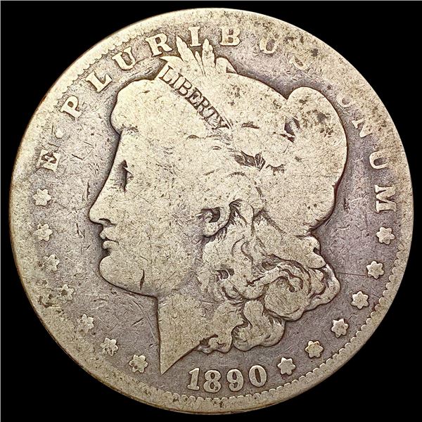 1890-CC Morgan Silver Dollar NICELY CIRCULATED