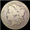 Image 1 : 1890-CC Morgan Silver Dollar NICELY CIRCULATED