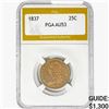 Image 1 : 1837 Capped Bust Quarter PGA AU53