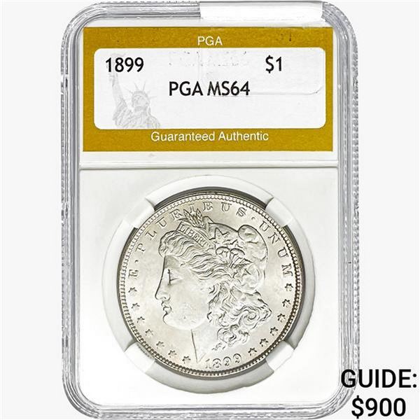 1899 Morgan Silver Dollar PGA MS64