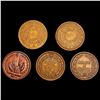 Image 2 : [5] 1863 Varied Tokens HIGH GRADE