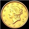 Image 1 : 1853 Rare Gold Dollar CLOSELY UNCIRCULATED