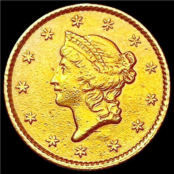 1853 Rare Gold Dollar CLOSELY UNCIRCULATED