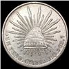 Image 1 : 1899 .786oz Silver Mexico 2nd Repub. Peso UNCIRCULATED