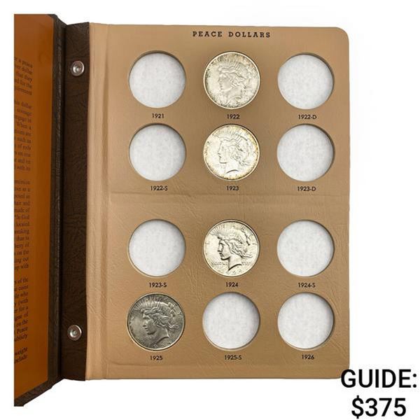 1922-1925 [4] Peace Dollar Album
