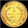 Image 2 : 1851 Rare Gold Dollar CLOSELY UNCIRCULATED