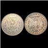 Image 2 : [2] 1892-S&1904 Morgan Silver Dollar CLOSELY UNCIRCULATED