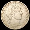 Image 1 : 1908 Barber Half Dollar LIGHTLY CIRCULATED