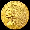 Image 1 : 1911 $2.50 Gold Quarter Eagle CLOSELY UNCIRCULATED