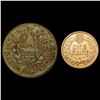 Image 2 : [2] 1798&1863 Varied U.S. Coinage CLOSELY UNCIRCULATED