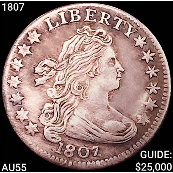 1807 Draped Bust Dime HIGH GRADE