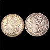 Image 1 : [2] 1891-S&1900-S Morgan Silver Dollar CLOSELY UNCIRCULATED